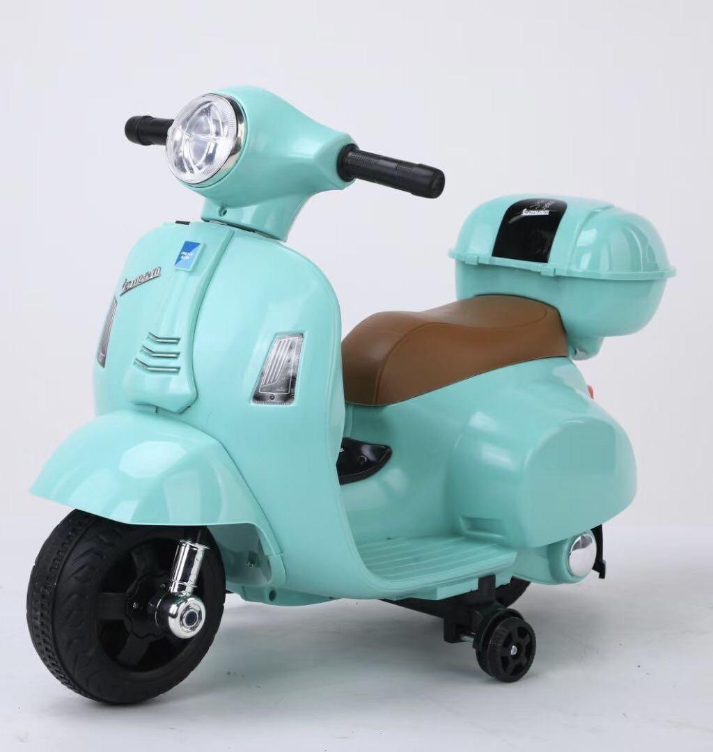 Electric toy vespa sales scooter
