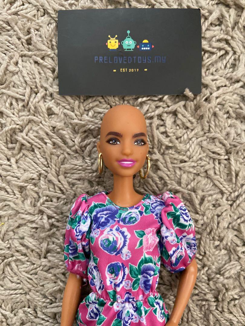 Buy bald barbie deals