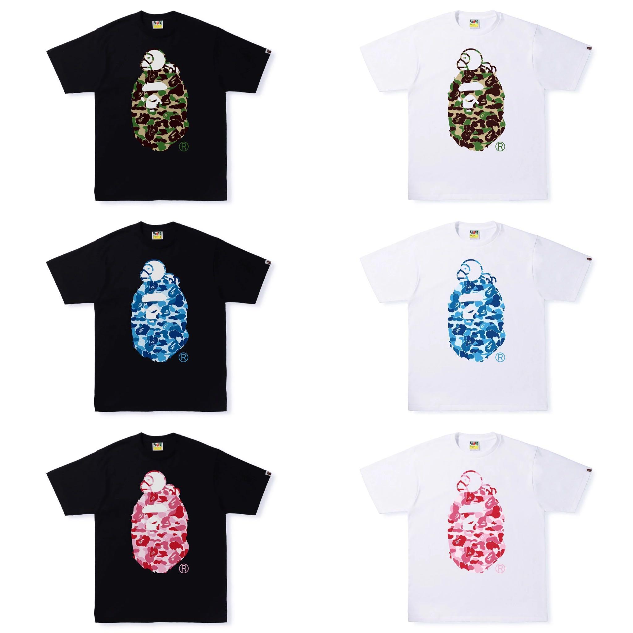 BAPE ABC CAMO MILO ON BIG APE TEE, Men's Fashion, Tops & Sets ...