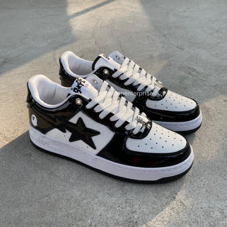 bape sta low black