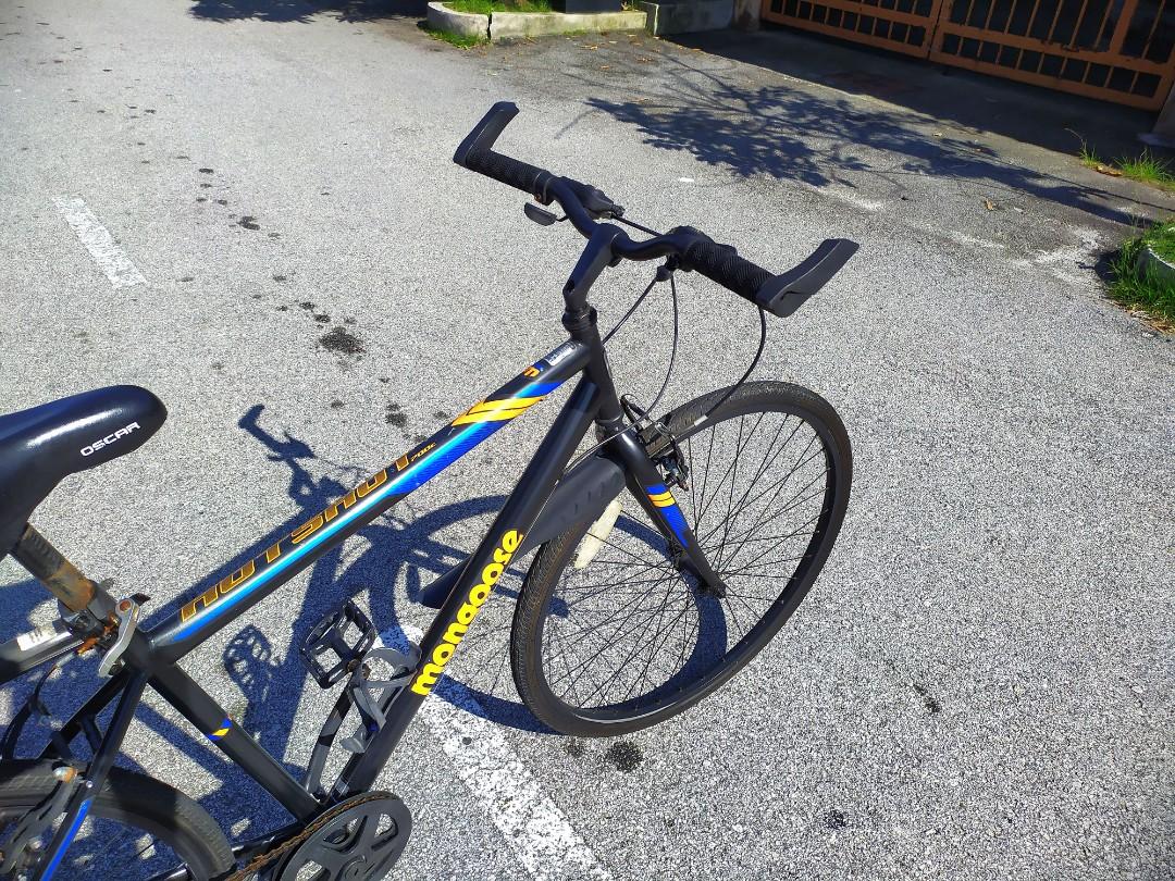 Mongoose hybrid finned bike 700c