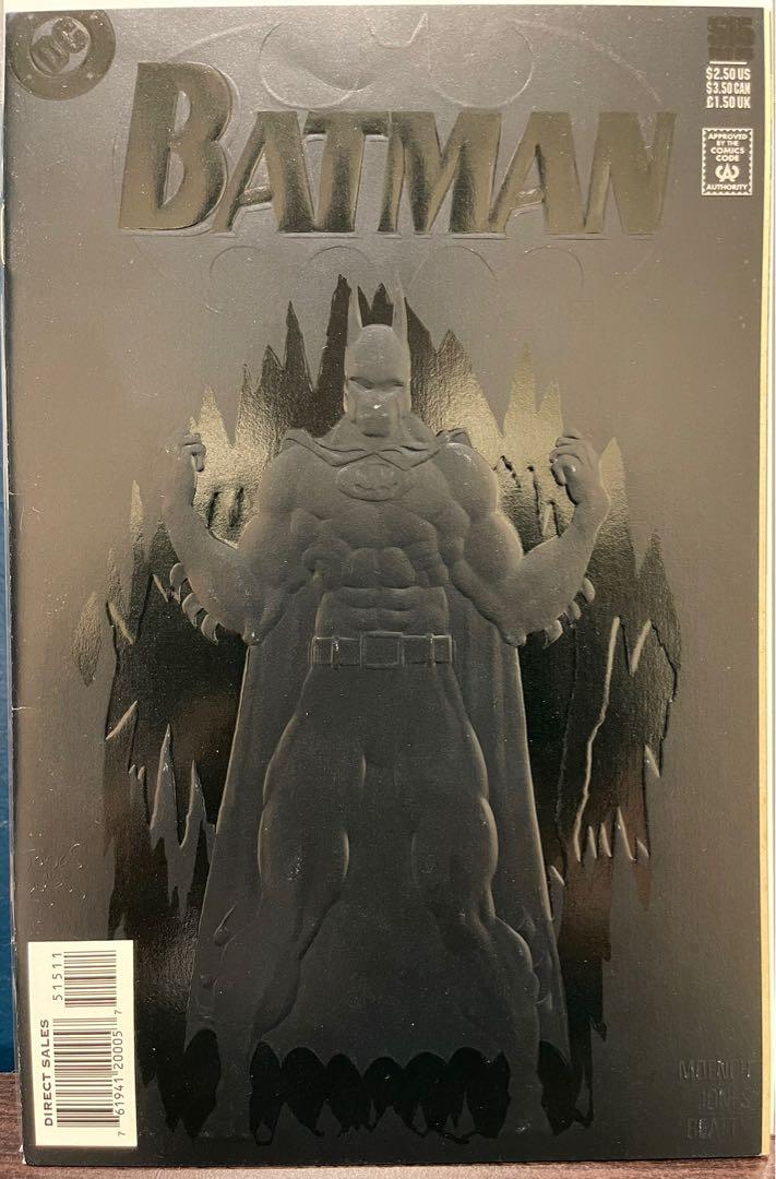 BATMAN #515 ( BLACK EMBOSSED COVER ) on Carousell