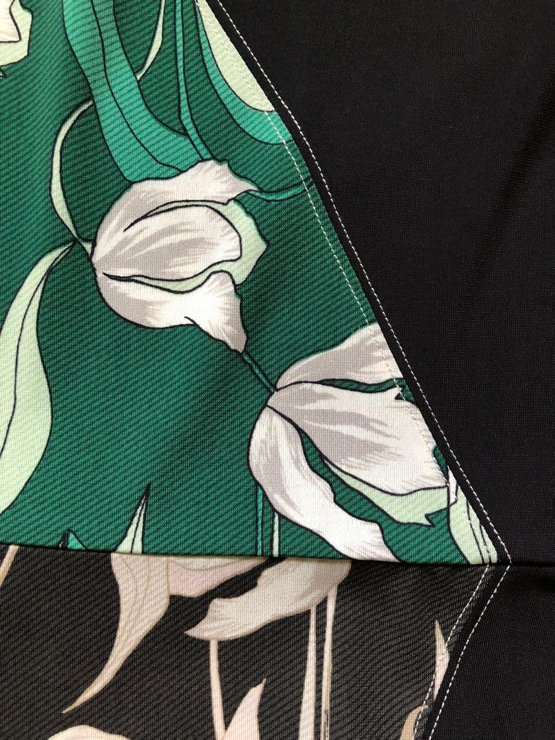 BCBG MAXAZRIA Floral Botanical Dress XS size Women s Fashion