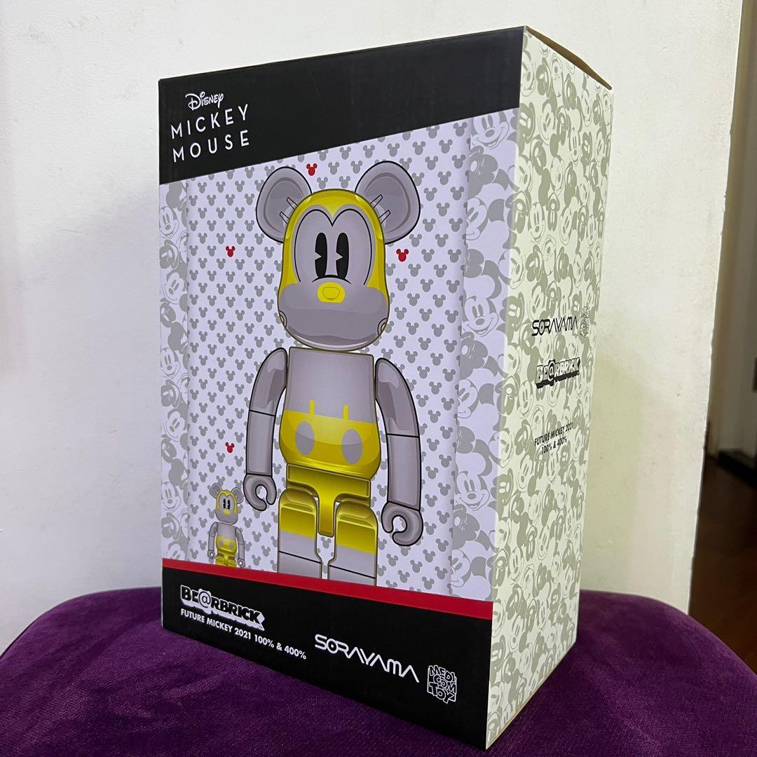 Bearbrick Be@rbrick Medicom Sorayama Future Mickey 2021 100% 400