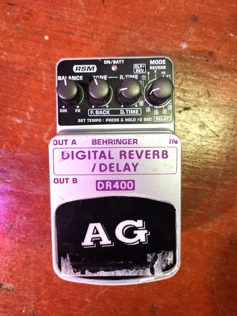 Behringer Delay/Reverb, Hobbies & Toys, Music & Media, Music