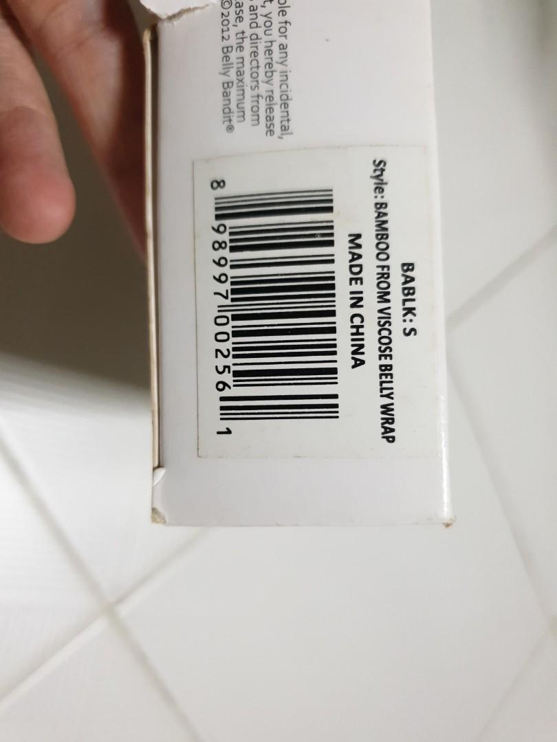 Belly Bandit bamboo S black BNIB, Babies & Kids, Maternity Care on