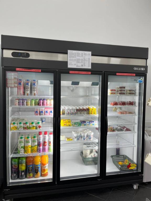 3 door display sales chiller