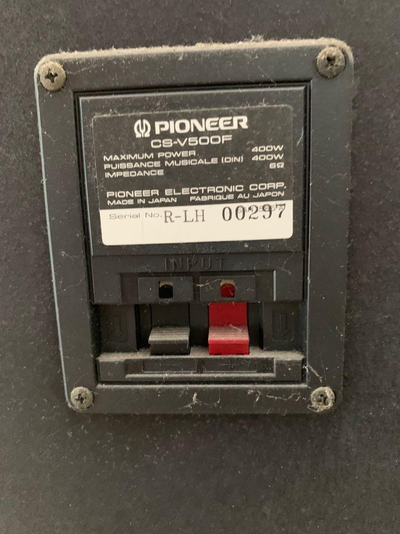 BMB Karaoke CS251 Speakers & Pioneer CSV500F, TV & Home Appliances, TV