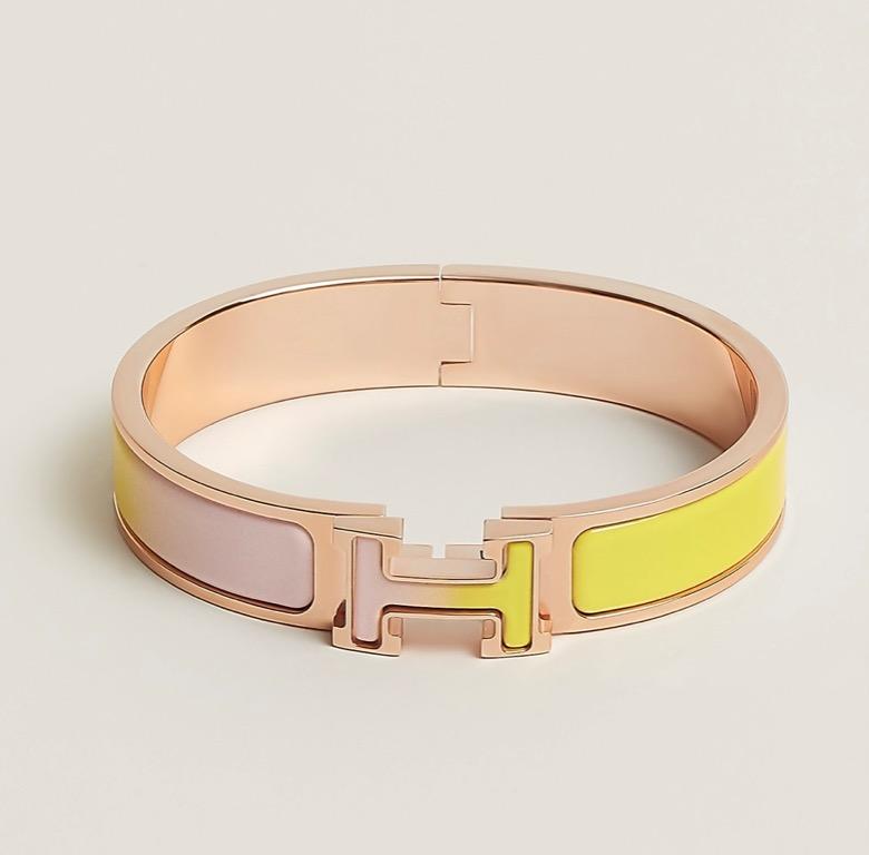 Clic h bracelet rose gold clearance