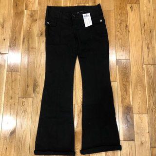 brandy melville agatha pants low rise flare