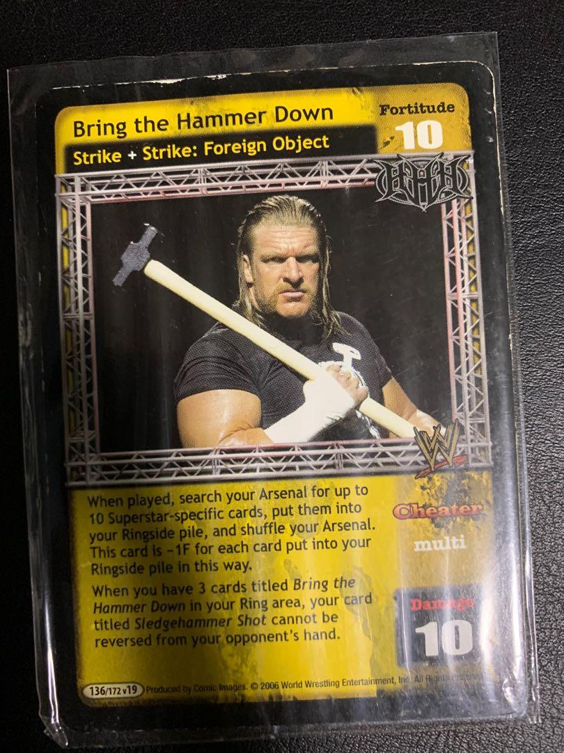 Bring the Hammer Down (Triple H) Raw Deal WWE WWF, Hobbies & Toys