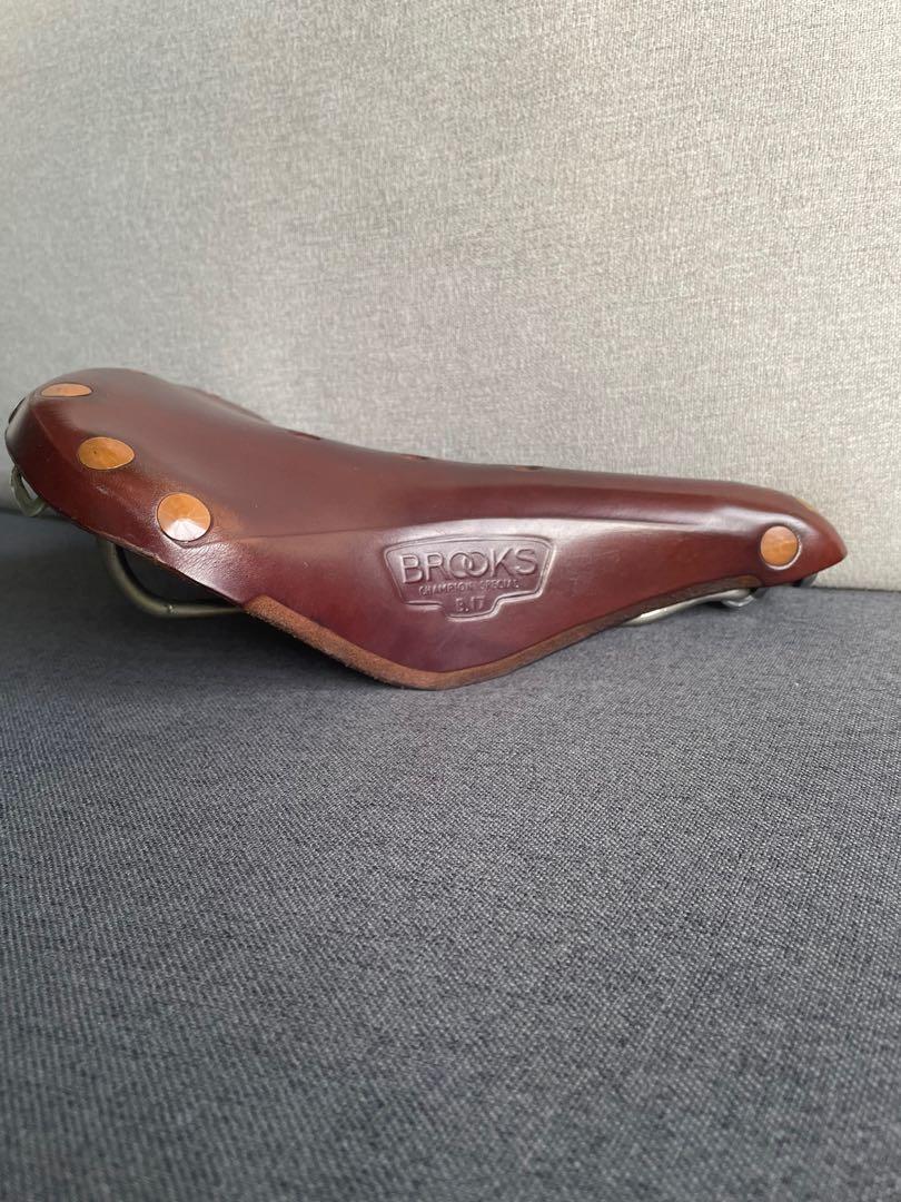 Brooks B17 saddle special edition copper, Sports Equipment, Bicycles