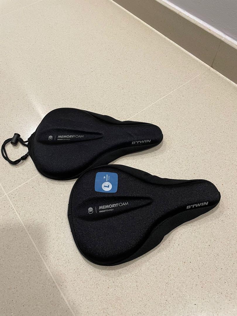 BTwin memory foam bicycle saddle cover