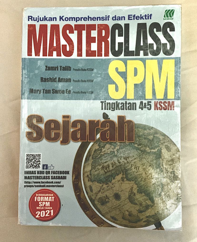 Sejarah 5 kssm 2021 nota tingkatan Nota Padat