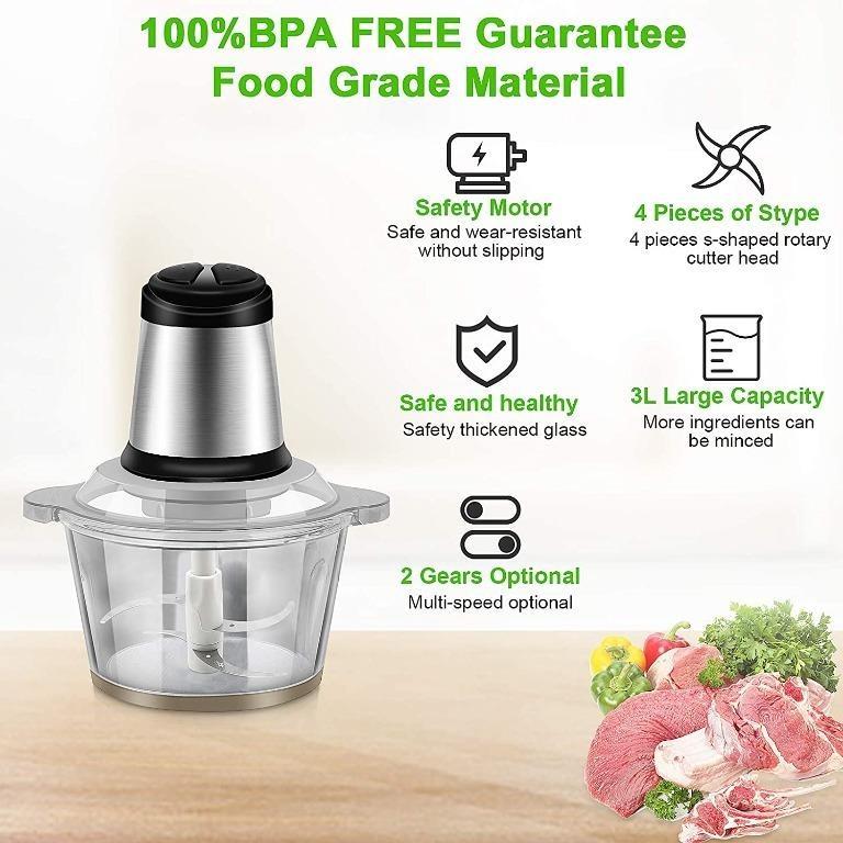 2.5L Mini Food Processor Hand Press Onions Garlic Pepper Cutter Meet Fruits  Vegetables Slicer Manual Chopper - China Mini Food Processor and Vegetable  Chopper price