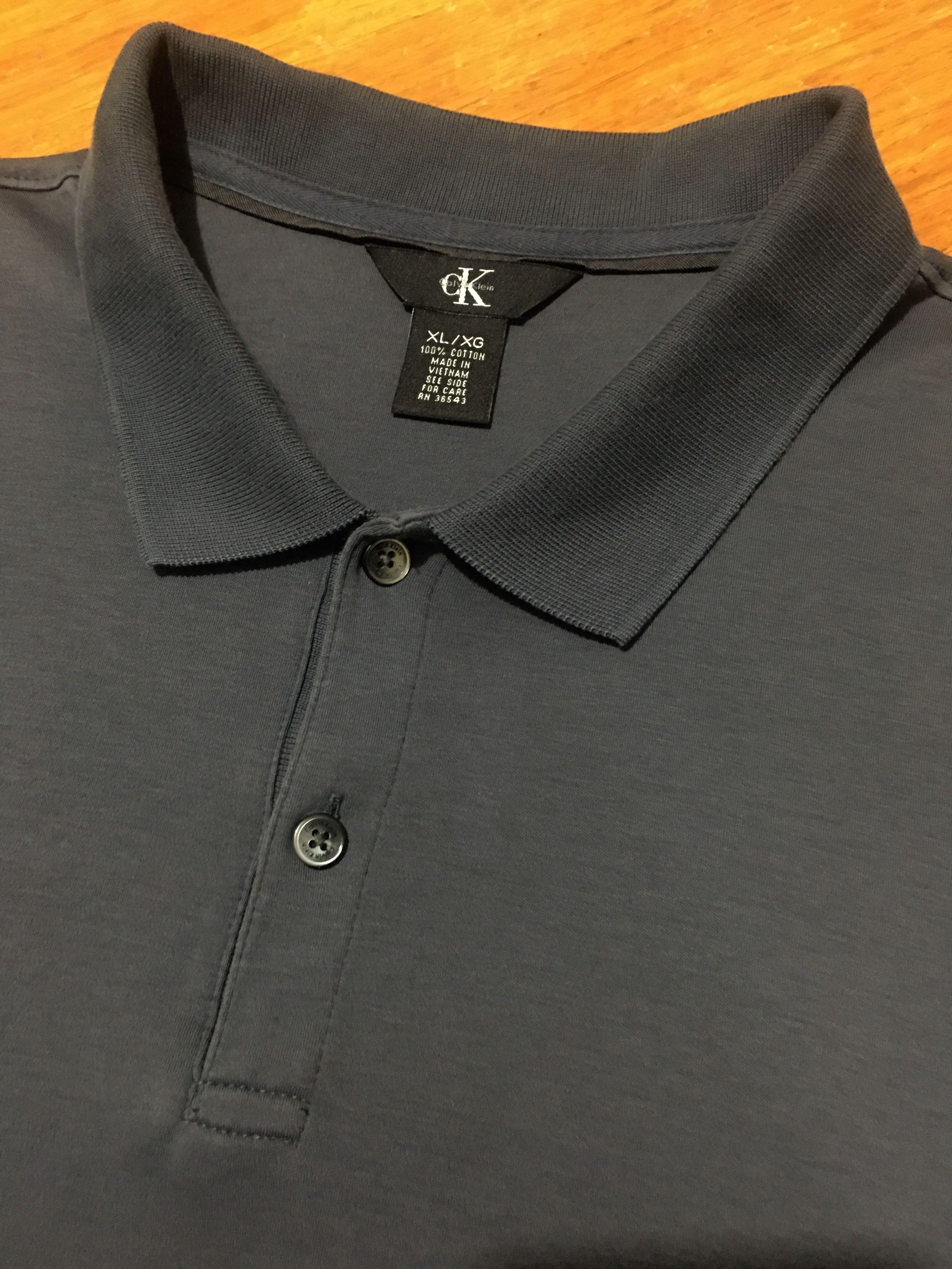ONSALE🌶Calvin Klein “Gray” Casual Polo Shirt, Men's Fashion, Tops & Sets,  Tshirts & Polo Shirts on Carousell