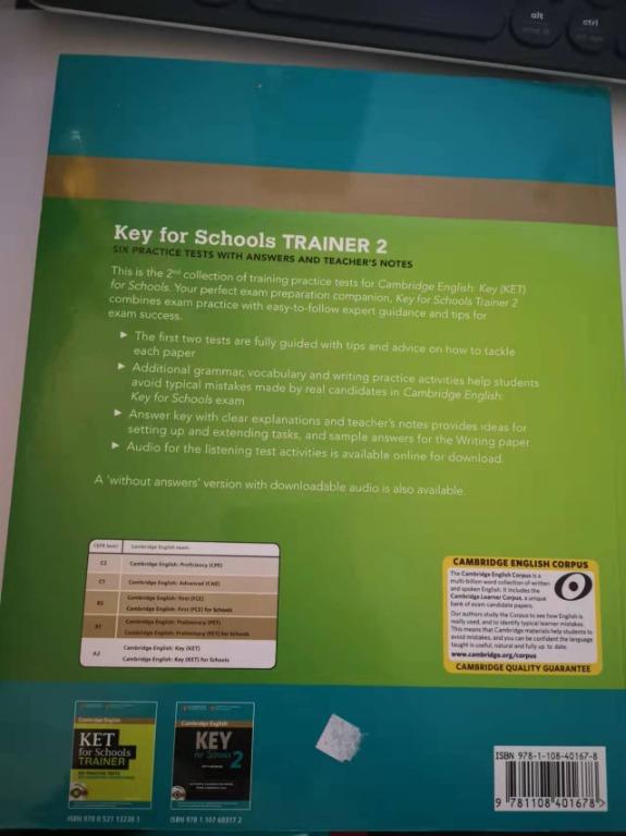 Cambridge English Key for Schools Trainer 2 Six Practice Tests with ...