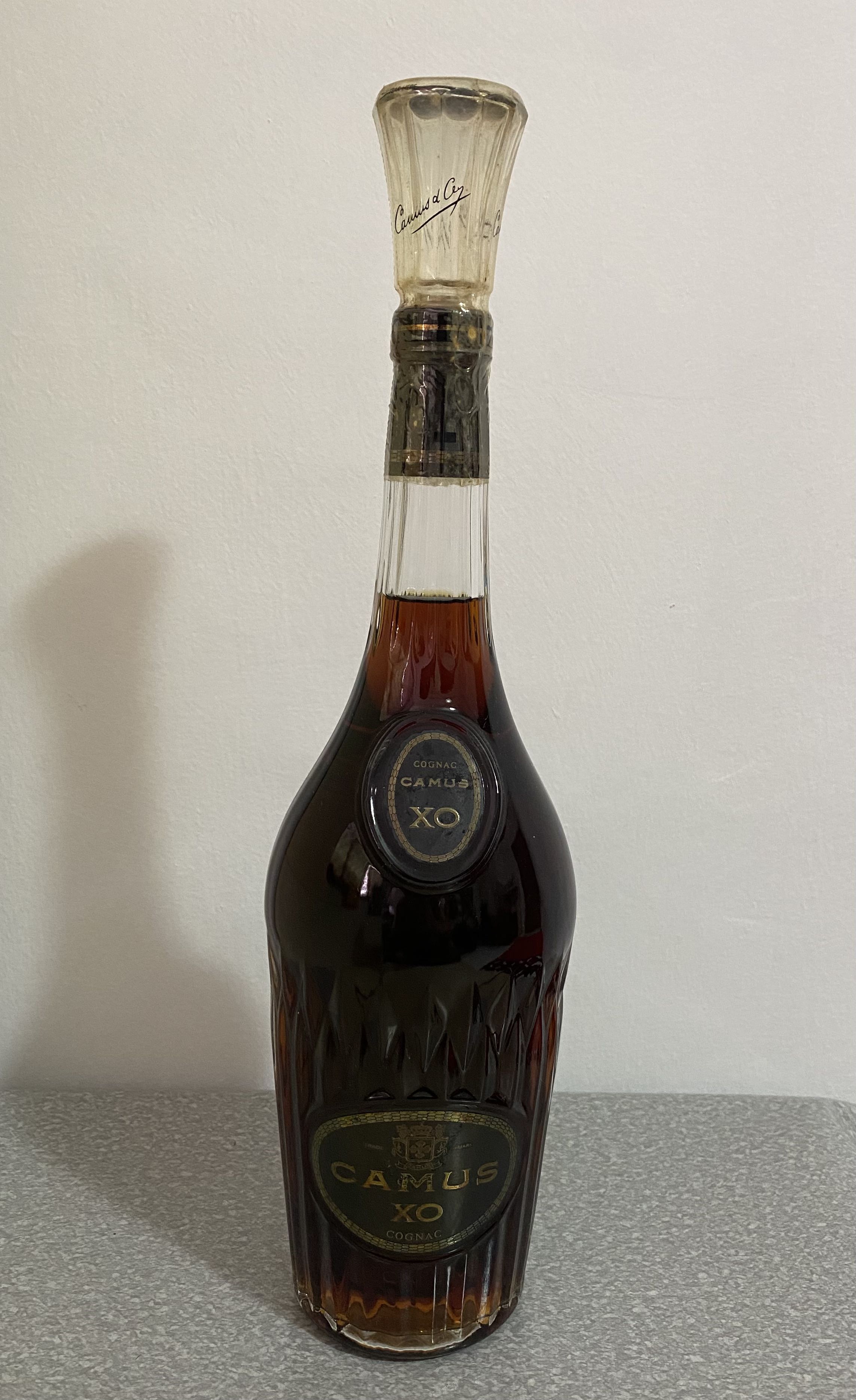Bot Alcohol Camus XO Cognac bot.1990s Vintage (1 litre), Food & Drinks, Alcoholic ...