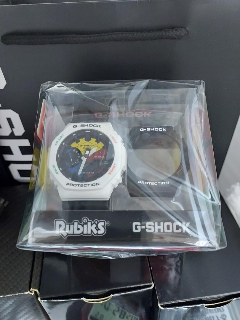 Casio G-Shock GAE-2100RC-1AJR ( 日本版), 男裝, 手錶及配件, 手錶