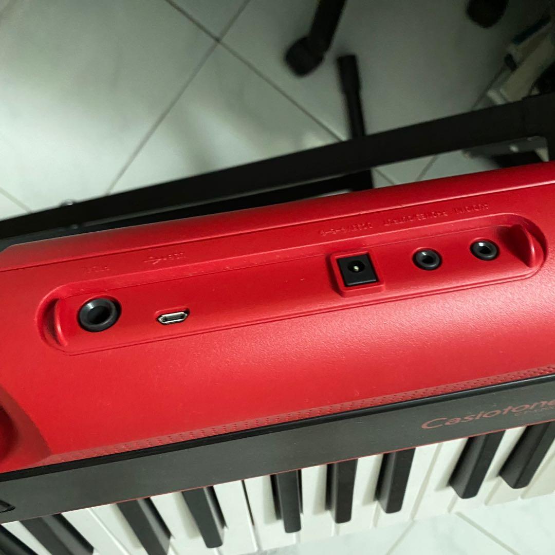 Casiotone Casio Keyboard CT S200 Red , Hobbies & Toys, Music & Media