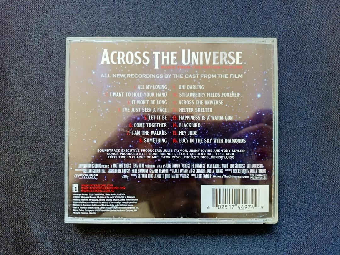CD OST : Across The Universe - Music From The Motion Picture, Hobbies