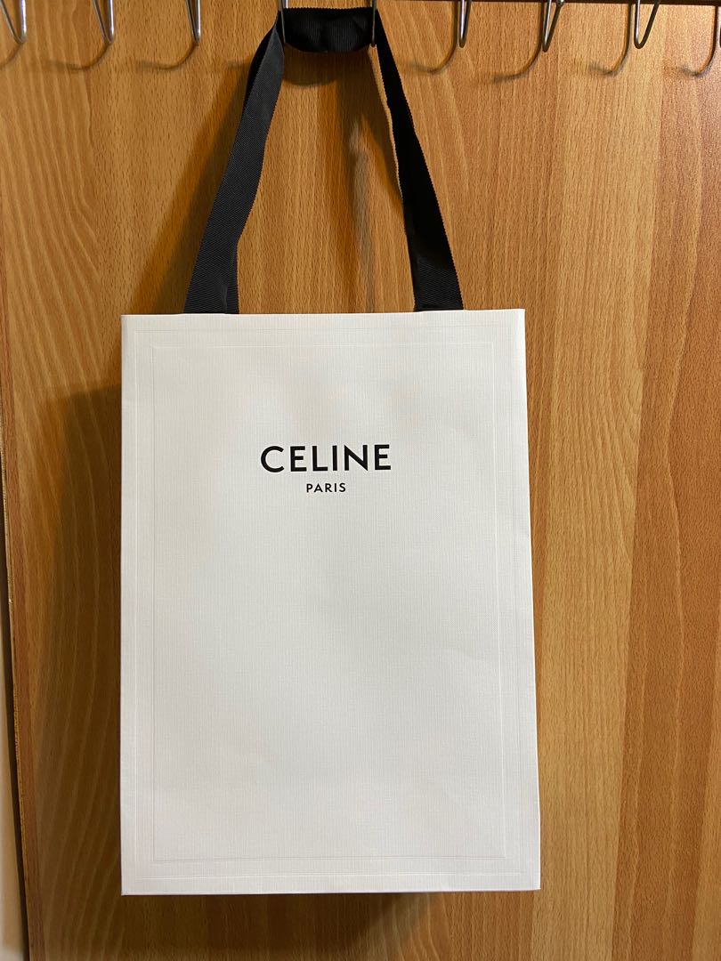 Celine紙袋-中, 名牌精品, 精品包與皮夾在旋轉拍賣