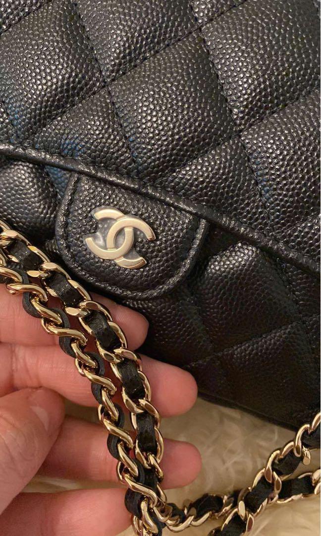 Chanel Wallet on Chain Flap and Zipper Clutch Chain, Luxury, Bags