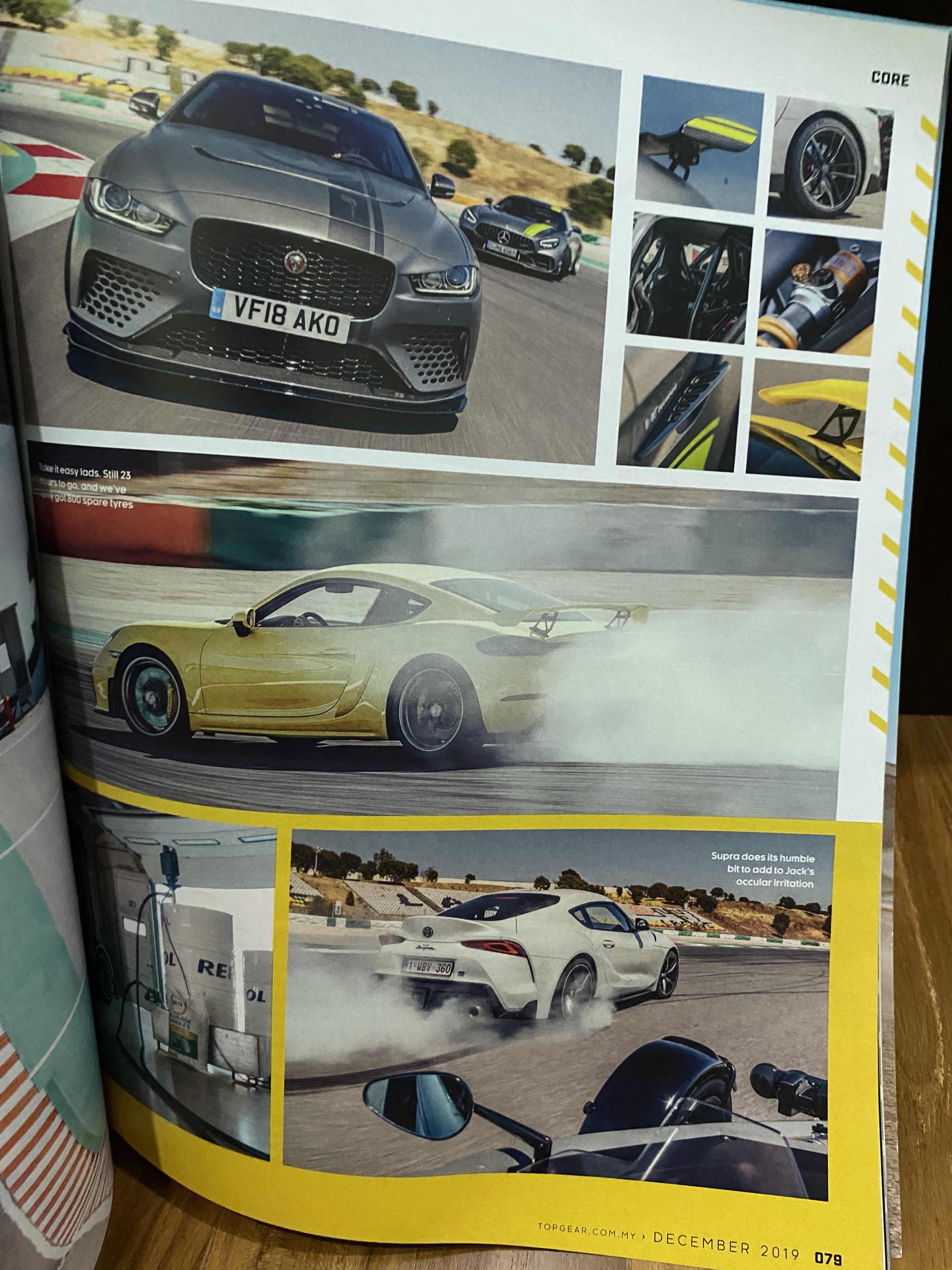 (CHEAP!!!!) TOP GEAR CAR MAGAZINE BROCHURE FOR CAR ENTHUSIAST, Hobbies & Toys, Books & Magazines