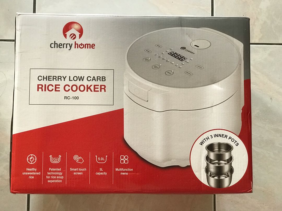 CHERRY RICE COOKER, TV & Home Appliances, Kitchen Appliances, Cookers