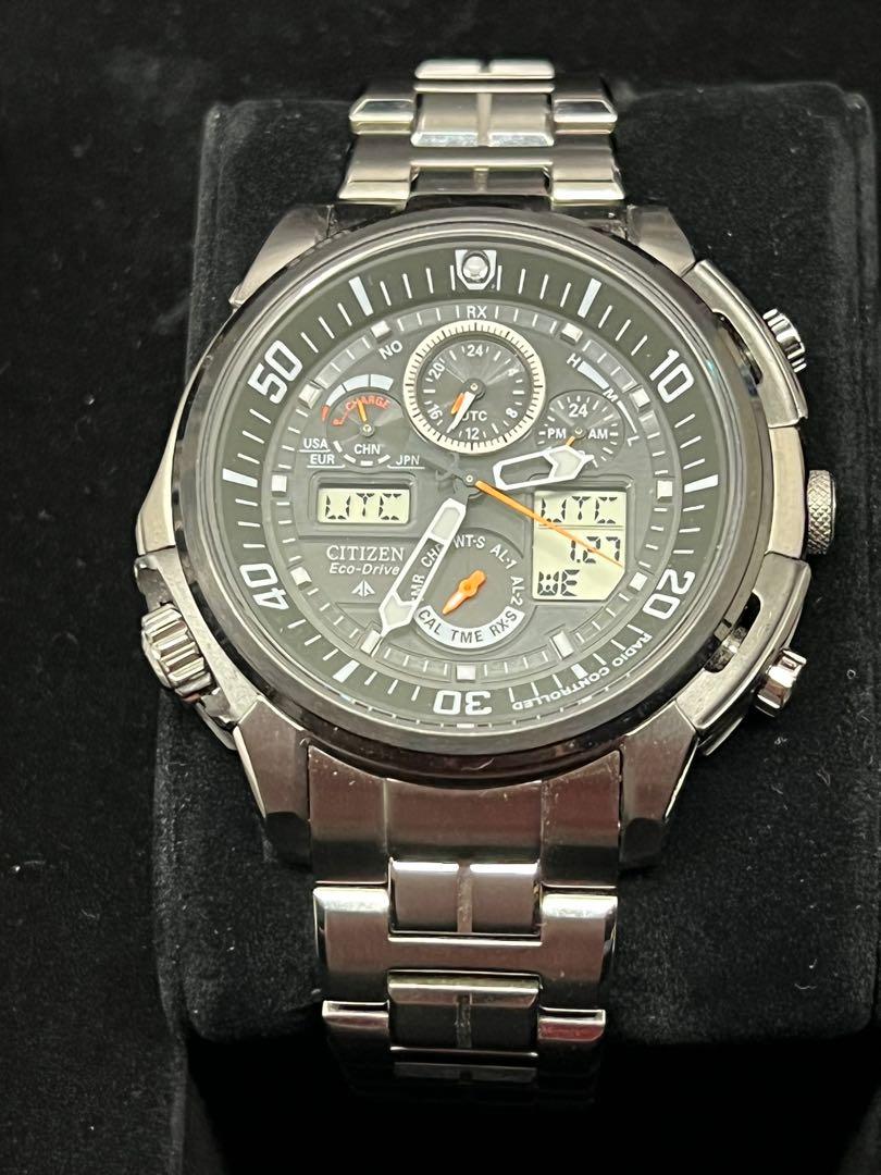 Citizen Promaster Skyhawk ECO Drive Titanium JY8000 50E Silver