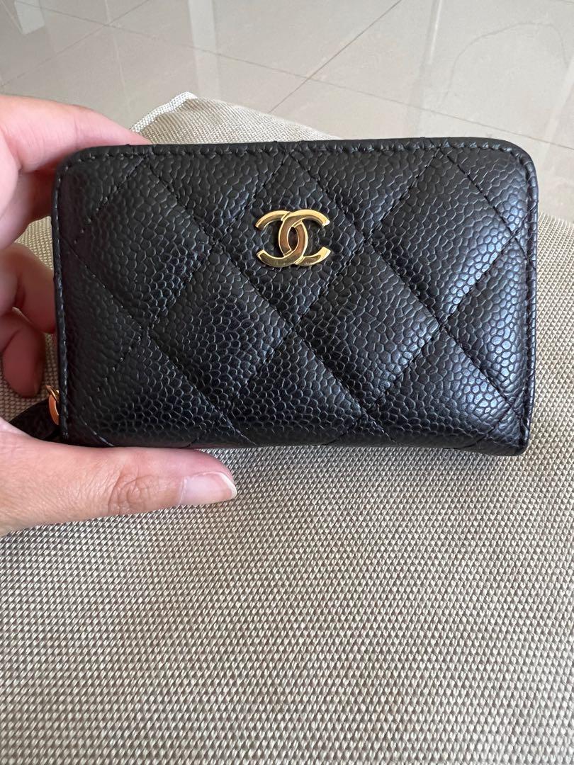 Chanel CLASSIC ZIPPED COIN PURSE , Luxury, Bags & Wallets on Carousell