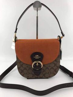 Coach Brynn Flap Crossbody In Signature Canvas, Women's Fashion Coach Brynn Flap Crossbody In Signature Canvas, Women's Fashion