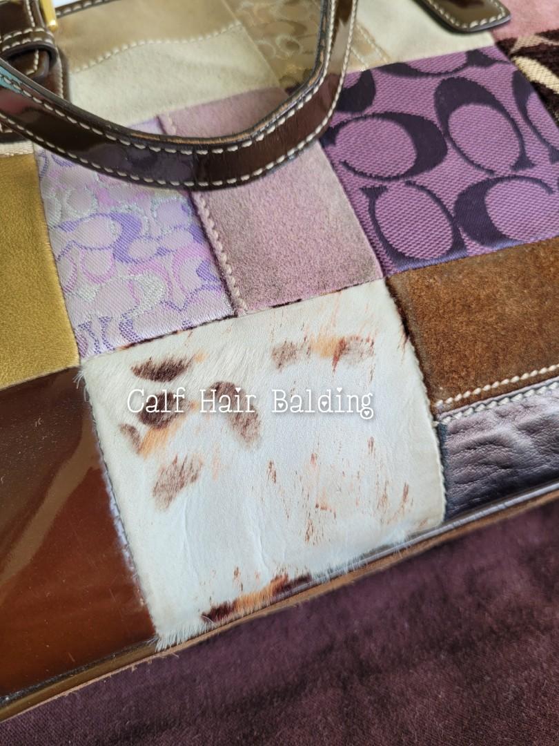 Coach holiday patchwork purse outlet