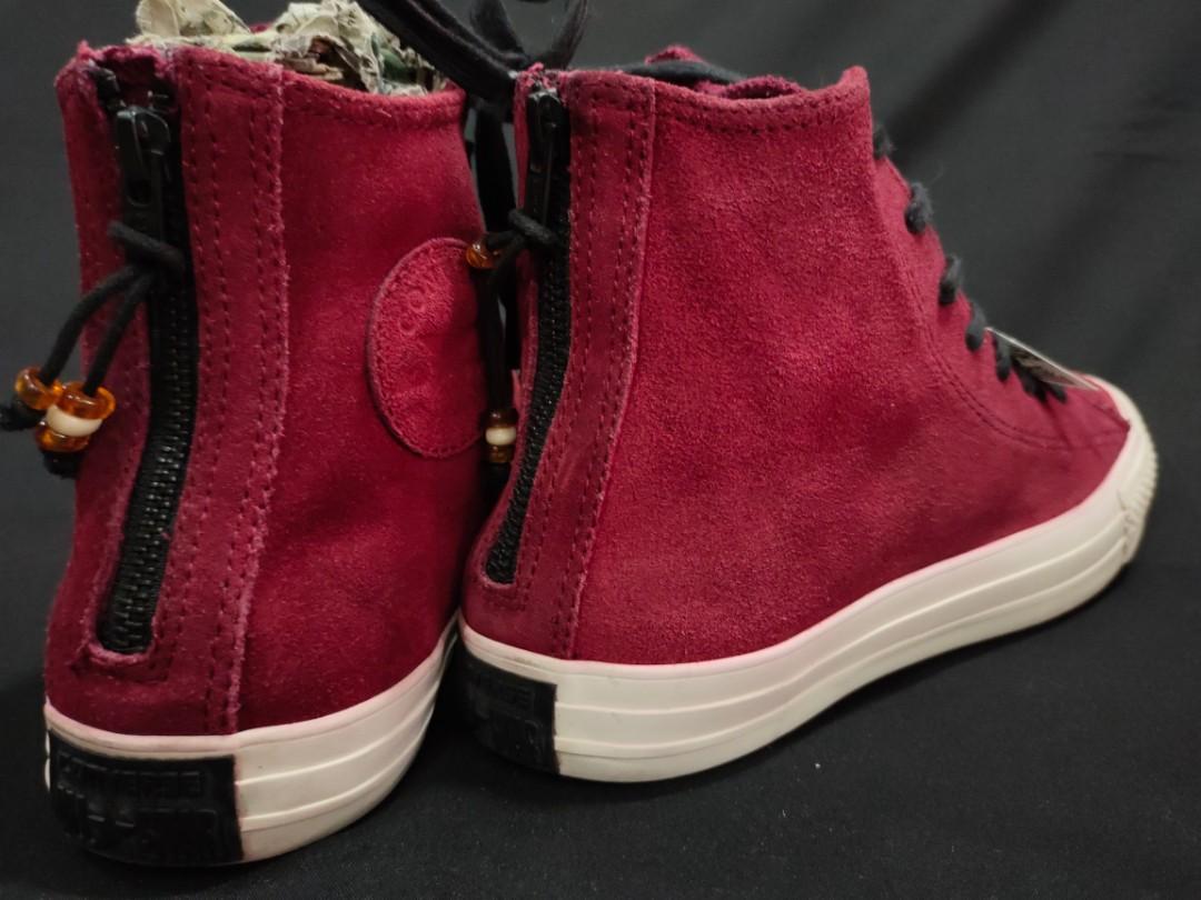 Converse chuck online taylor leather zip