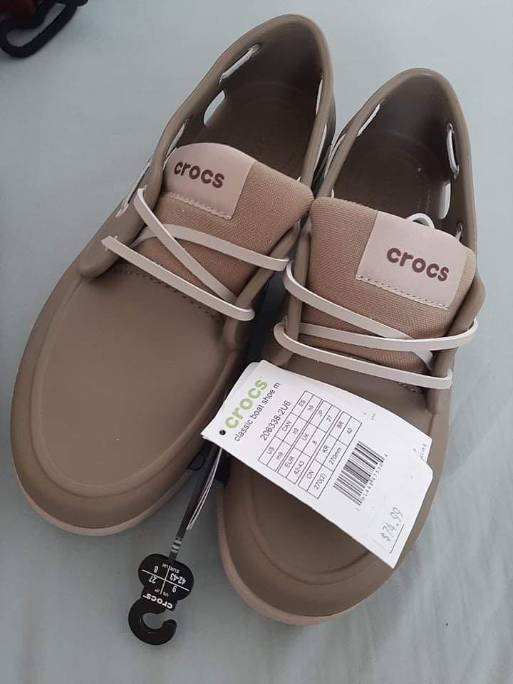 Crocs Boat Shoe Leather Upper Casual Shoes for Men for sale | eBay
