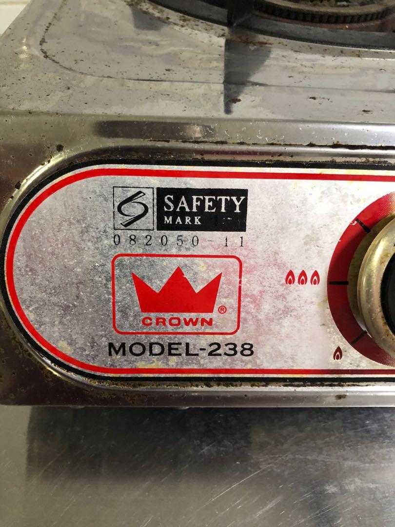 Crown Table Top Gas Stove, TV & Home Appliances, Kitchen Appliances