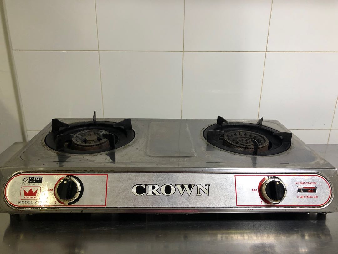 Crown Table Top Gas Stove, TV & Home Appliances, Kitchen Appliances
