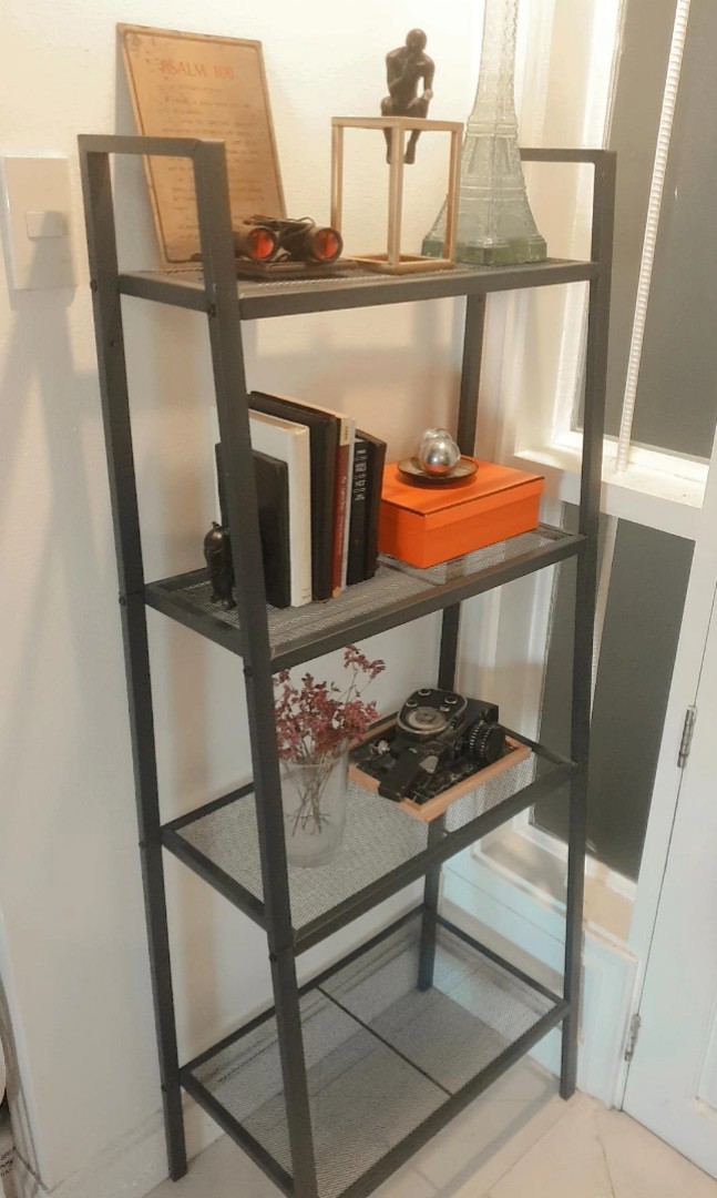 Display Shelves Or Shelving Bookcase, Dark Grey Bookcase Ikea