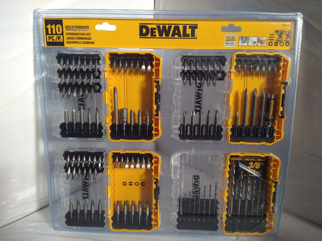 Dewalt store 110 piece