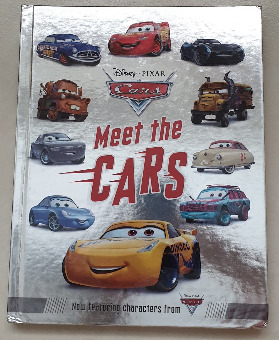 洋書 Disney Pixar カーズ Meet The Cars 大注目
