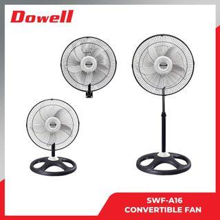 Dowell 3 in 1 Convertible fan Stand, desk, wall electric fan