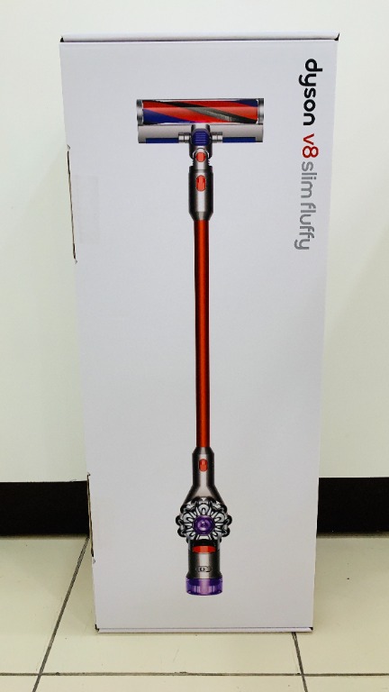 艾爾巴數位】Dyson 戴森V8 Slim Fluffy 無線吸塵器紅#全新吸塵器#保固