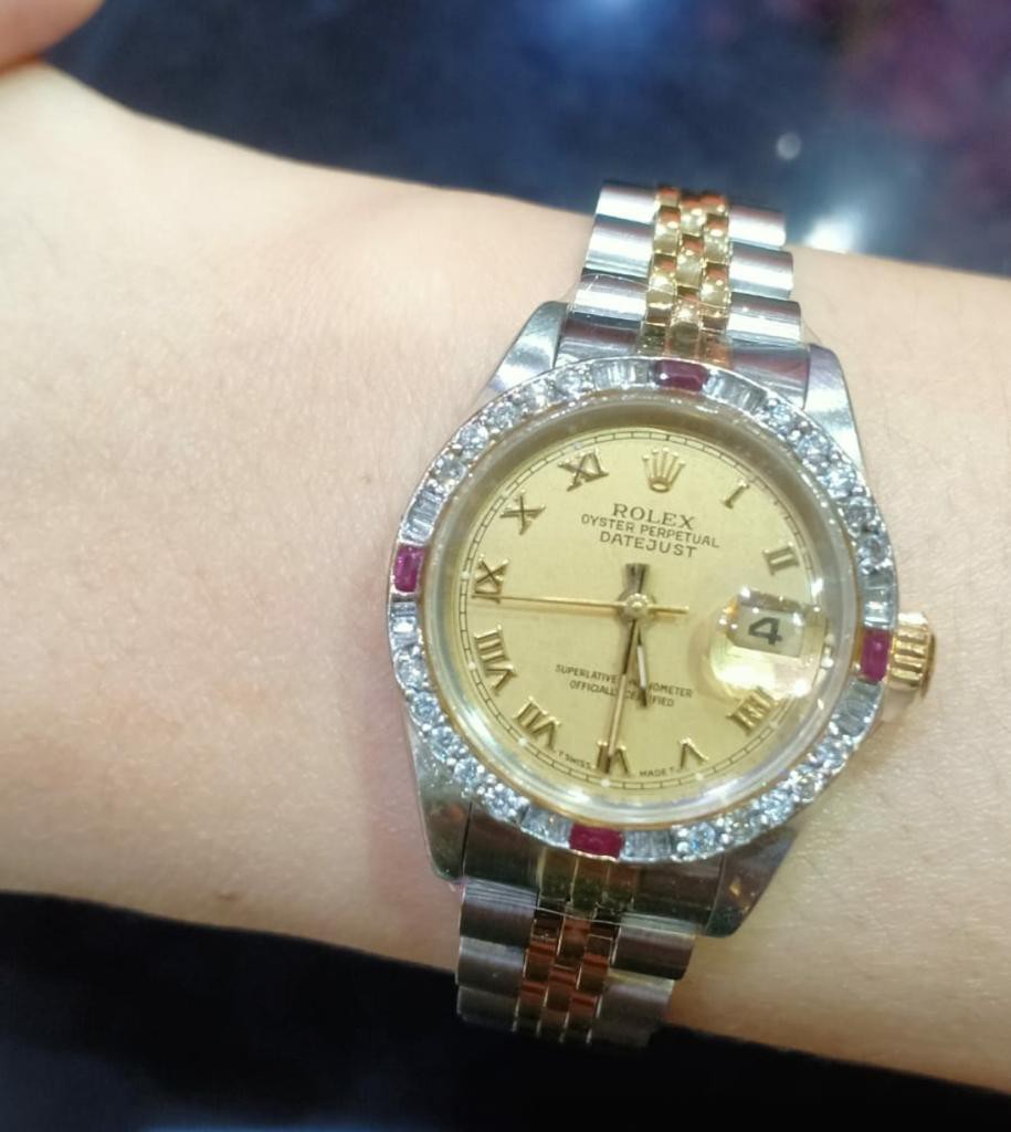 Fast Sale Rolex Datejust 18K Yellowgold 
