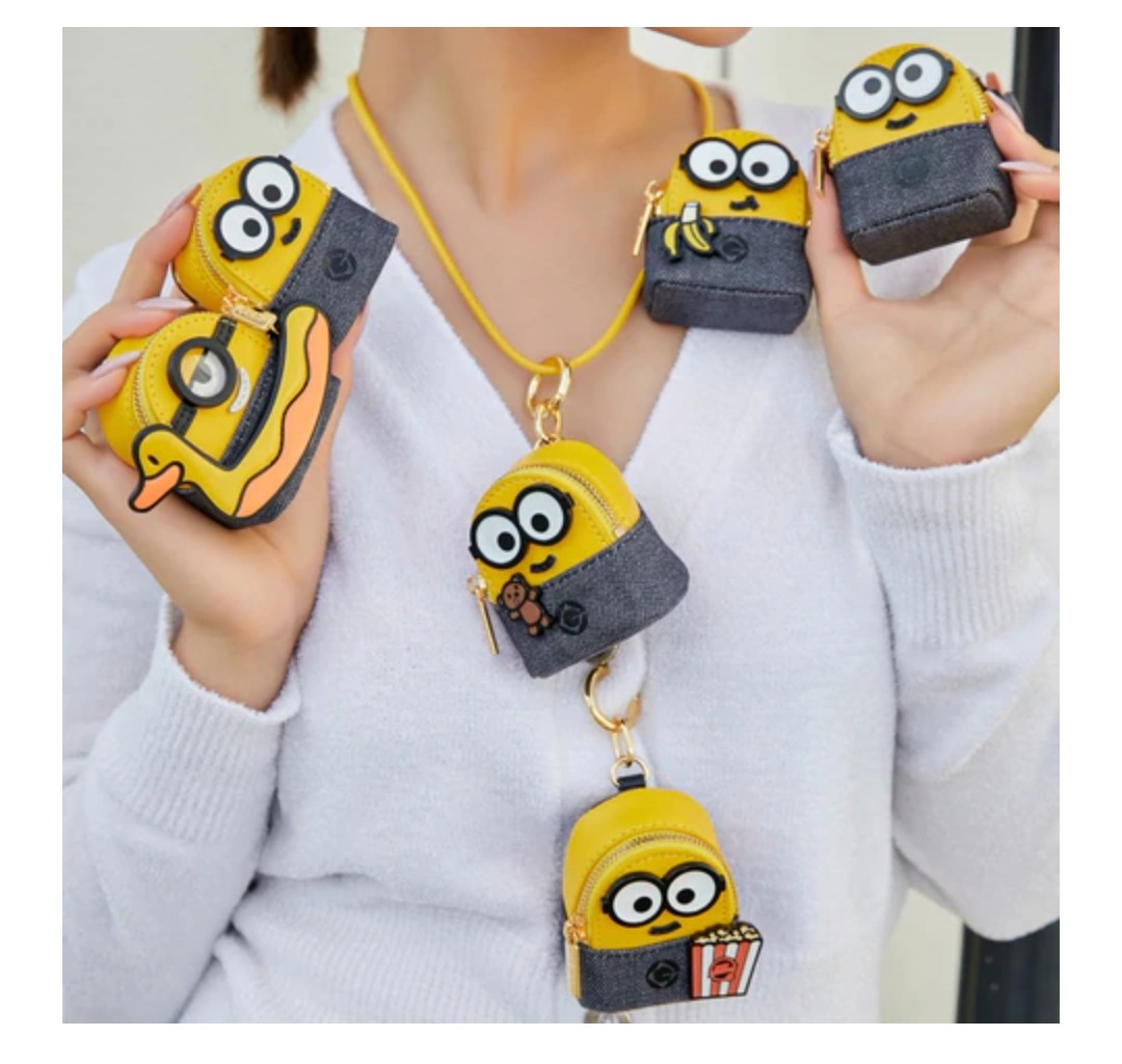 Minions Leather Mini Crossbody & Shoulder Handbag - Shop FION