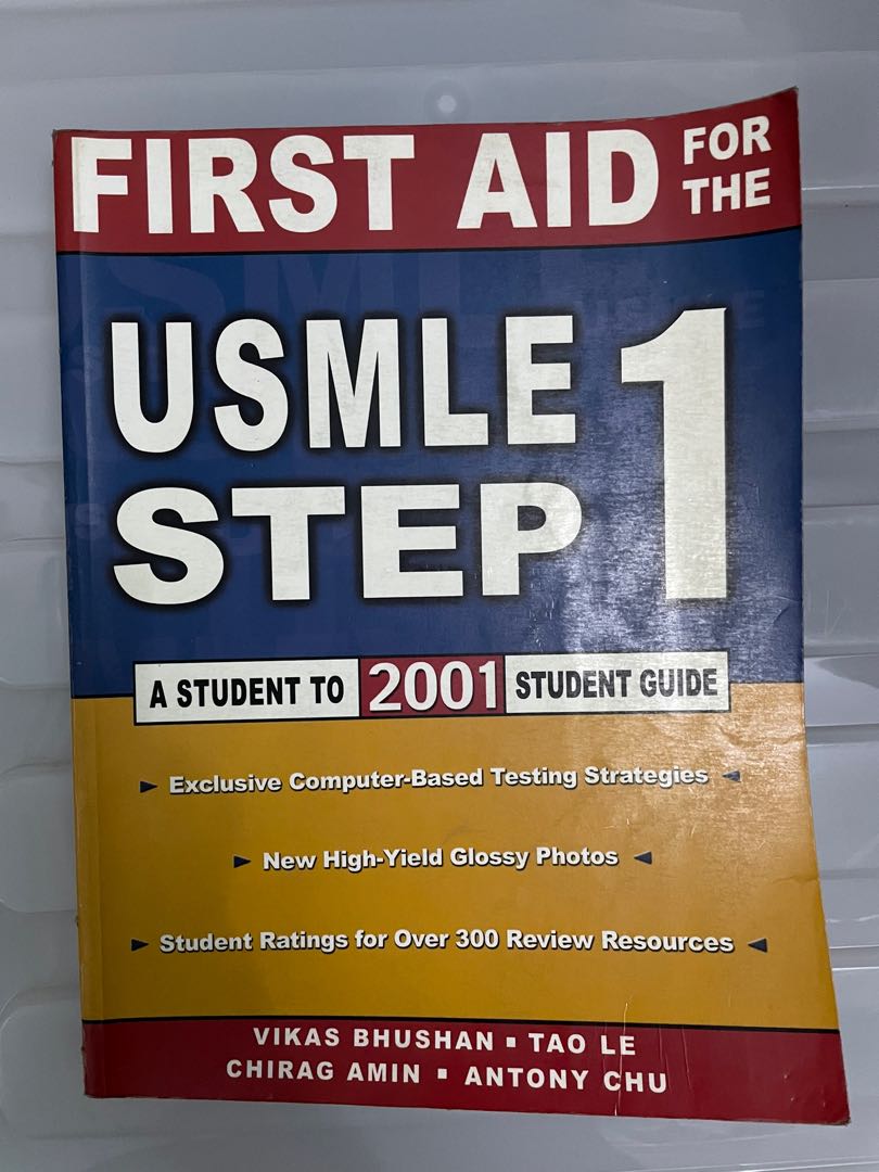 First Aid for the USMLE Step 1 reviewer Cheap Medical books for sale