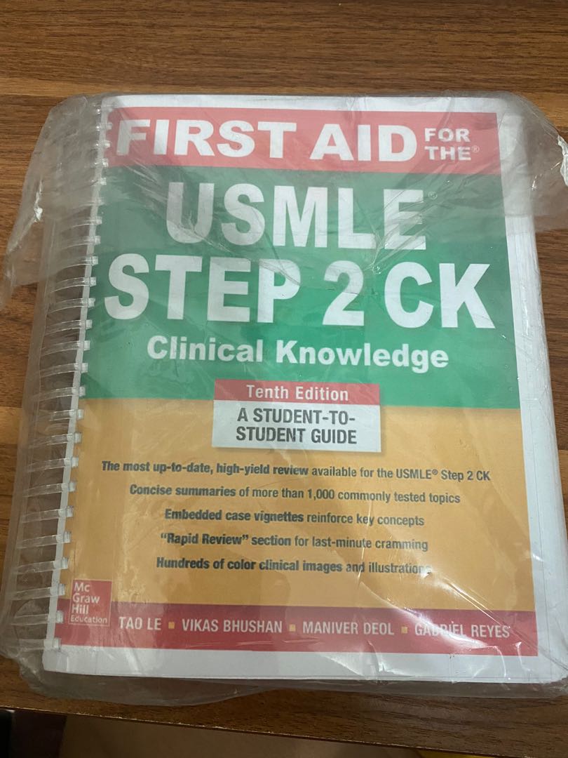 First Aid Step2 First Aid USMLE Step 2, Hobbies & Toys, Books & Magazines, Textbooks on ...