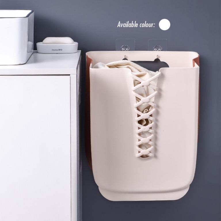 Foldable Hanging Laundry Basket, Furniture & Home Living, Home