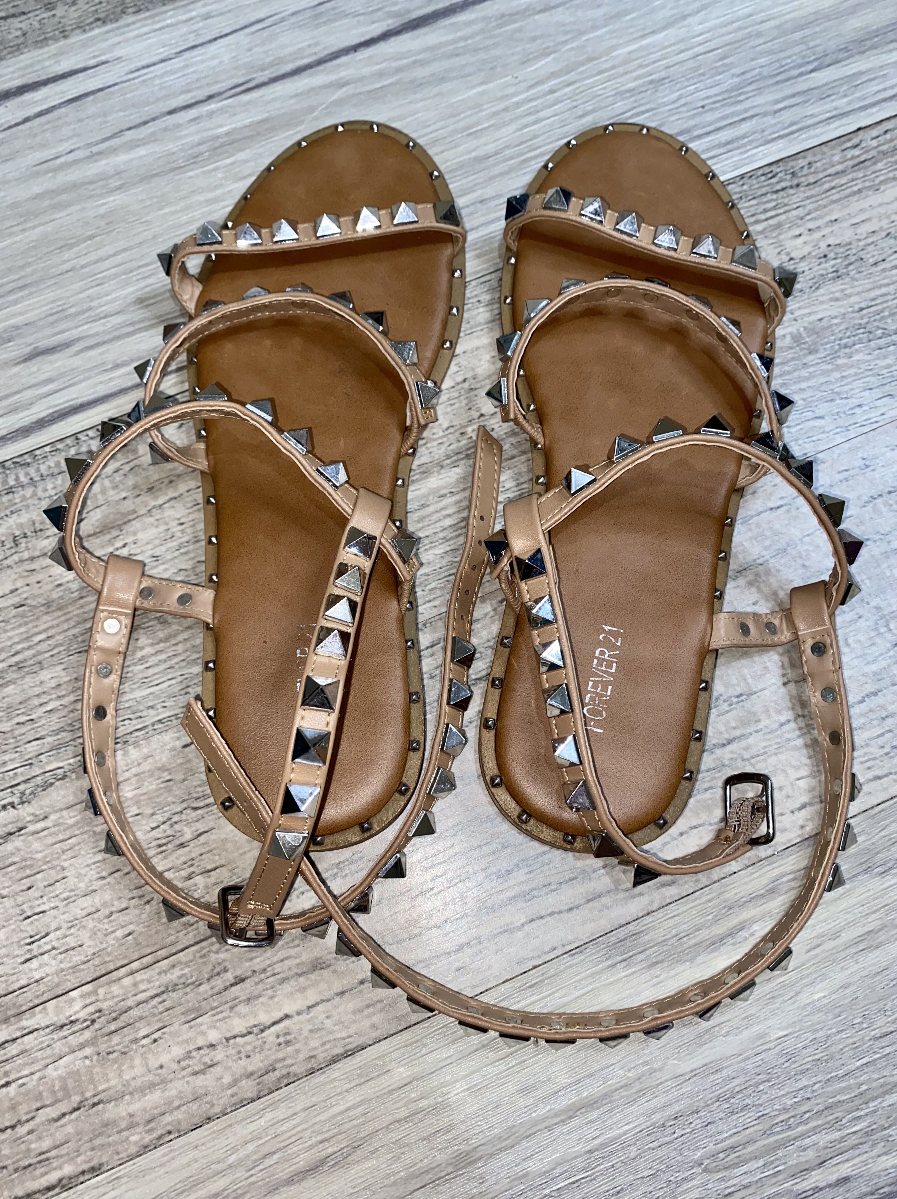 Forever 21 hot sale studded sandals