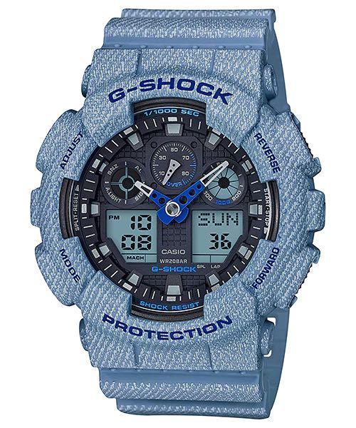 G shock ga outlet 100 blue