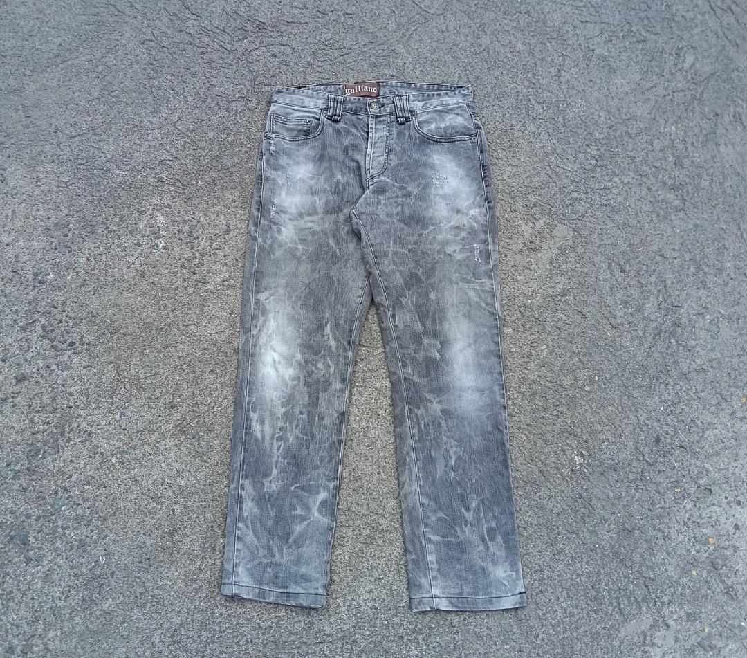 Galliano Denim Jeans John Galliano, Luxury, Apparel on Carousell
